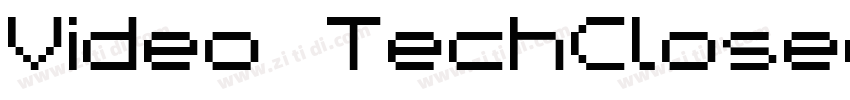 Video TechClosed字体转换